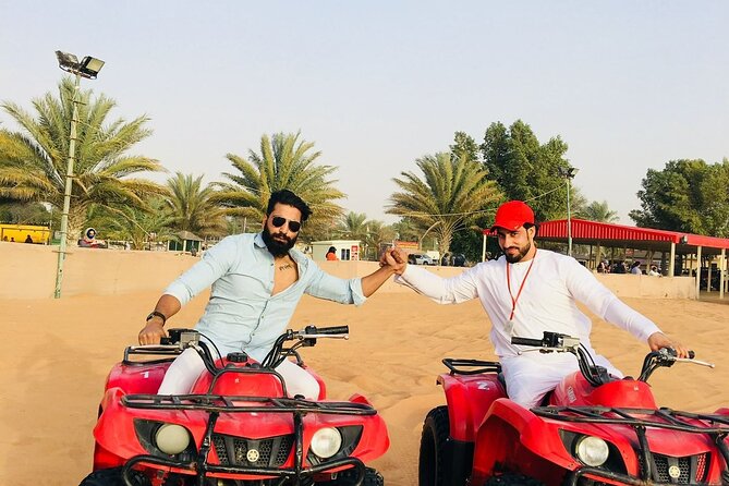 Quad Bike Tour ,BBQ Dinner, Camel Ride, Sand Surf, Belly Dance and Much More - Thrilling Quad Bike Tour