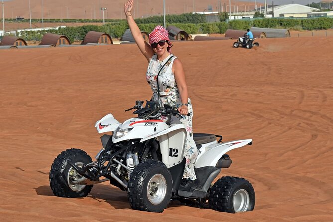 Quad Bike Tour ,BBQ Dinner, Camel Ride, Sand Surf, Belly Dance and Much More - Common Questions