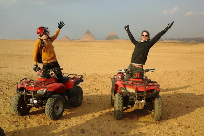 Quad Bike Trip At Desert of Giza Pyramids - Pricing and Booking Details