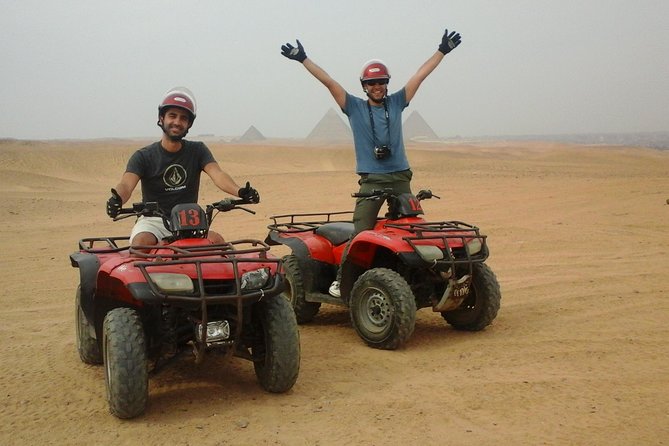 Quad Bike Trip At Desert of Giza Pyramids - Common Questions