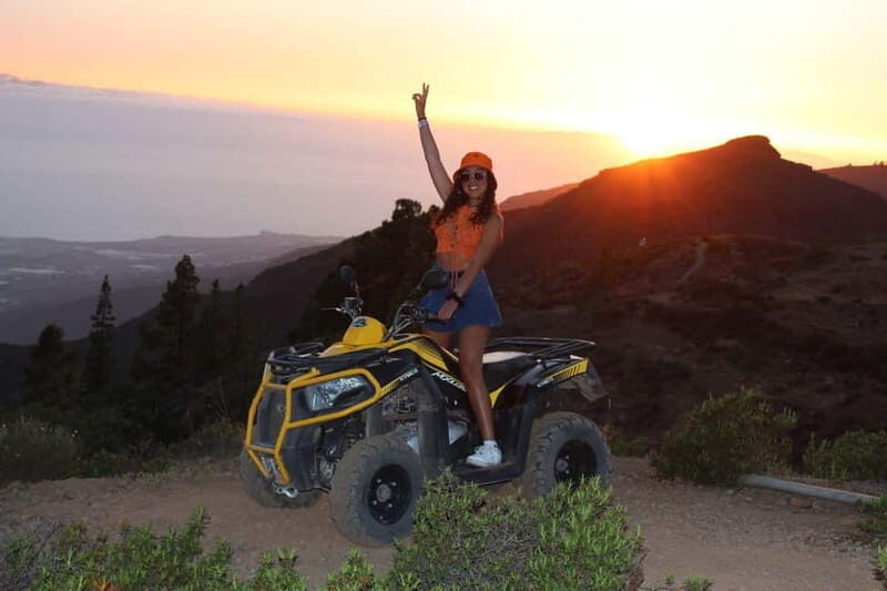 Quad biking at Teide for sunset ONLY DOUBLE QUAD - The Experience in Detail