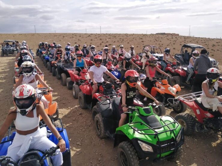 Quad, Camel & Dinner: Agafay Desert Spectacle - Inclusions in the Package