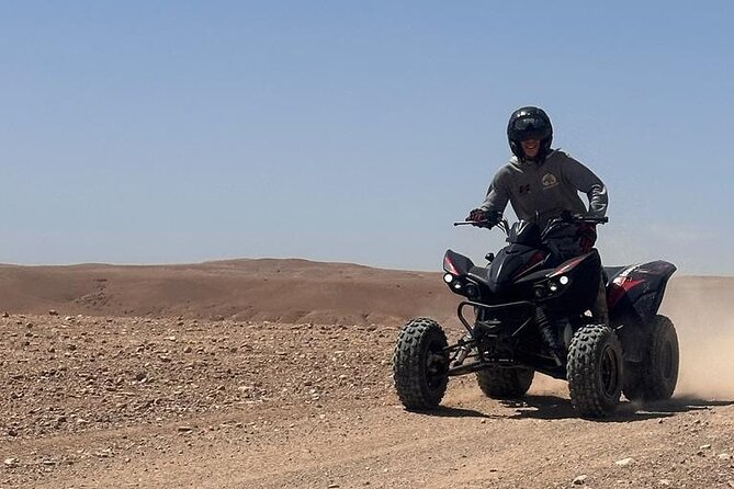 Quad in Agafay Desert - Half Day - Refreshing Mint Tea in a Berber Tent