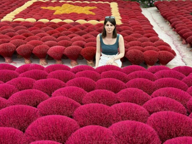 Quang Phu Cau Incense-Ha Thai Village-Hat-Train Street - Experience Hanoi Train Street