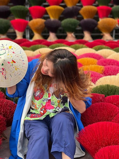 Quang Phu Cau Incense /Hat Village With Train Street 1/2 Day - Itinerary Details