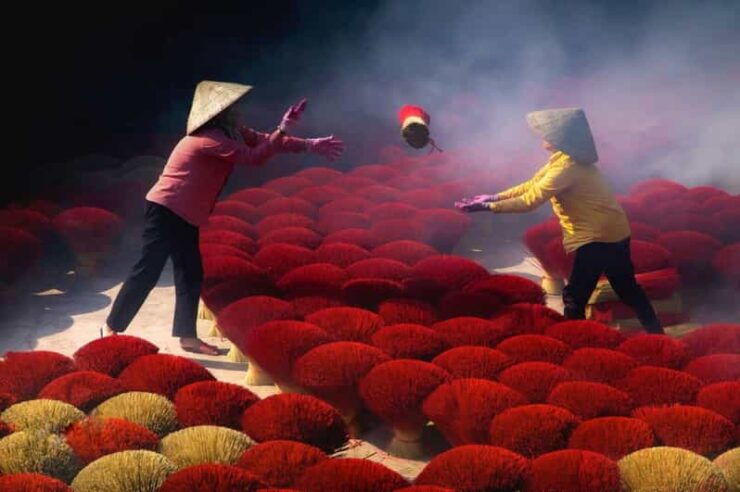 Quang Phu Cau Incense Village - Tam Coc Boating - Hoa Lu Capital - Itinerary Highlights