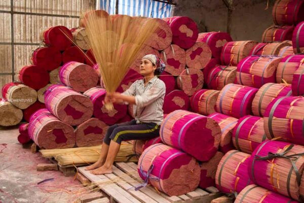 Quang Phu Cau Incense Village - Tam Coc Boating - Hoa Lu Capital - Photography Opportunities