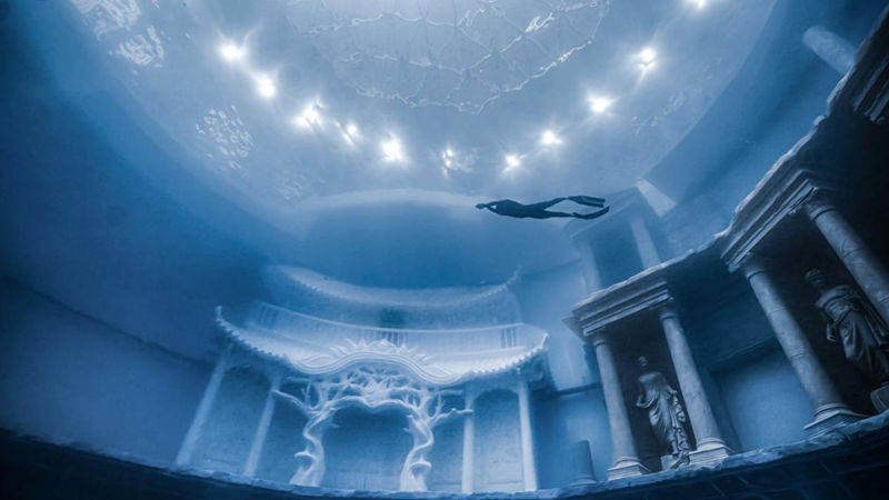 Quanmin Huanqian (Qianhai Ice and Snow World Store) - A dragon-palace scene beneath the surface
