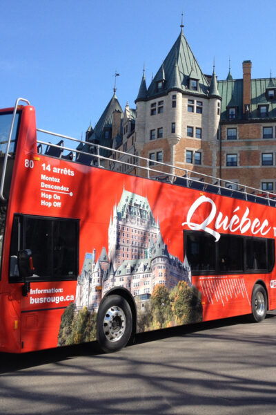 Quebec City: Hop-on Hop-off Open-Top Double Decker Bus Tour - Audio Guide in Multiple Languages