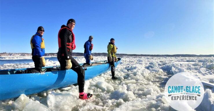 Quebec City: Ice Canoeing With Hot Chocolate & Sauna - Activity Details