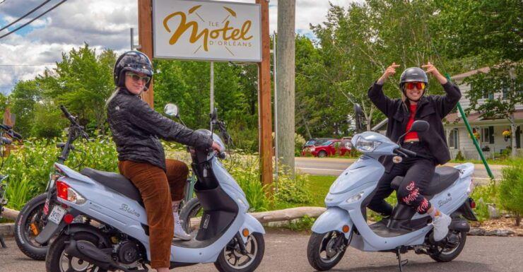 Quebec City : Scooter Rental on Ile D'orléans Agrotourism ! - Experience Highlights