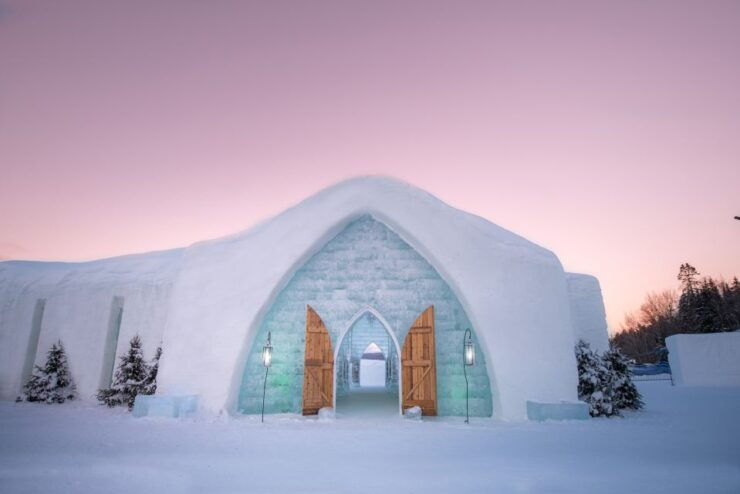 Quebec: Ice Hotel Entrance Ticket With Transportation - Ticket Details
