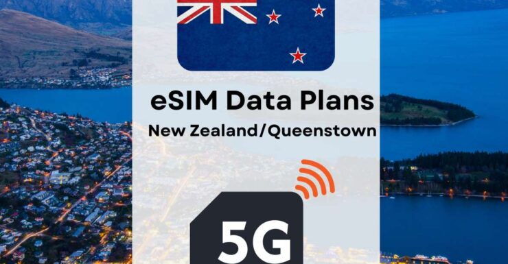 Queenstown: Esim Internet Data Plan New Zealand 4g/5g - Product Details