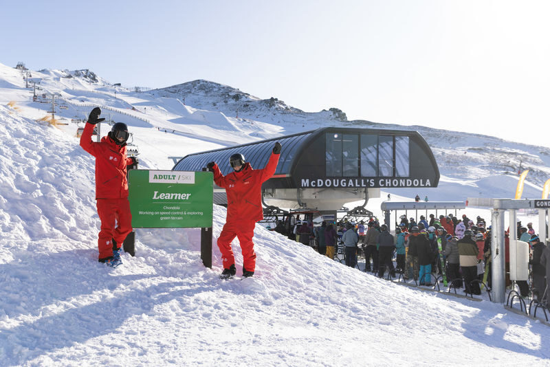 Queenstown Ski or Snowboard Beginners Packages at Cardrona - What the package includes, and what it does not