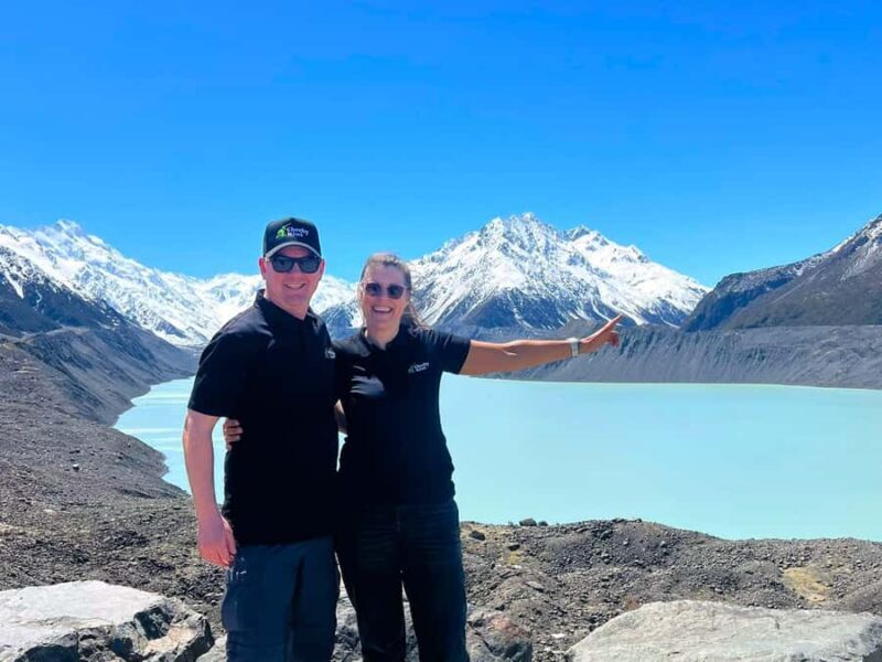 Queenstown to Christchurch via Mt Cook One-Way Tour - Lake Pukaki: The Turquoise Marvel