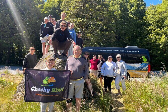 Queenstown to Te Anau via Milford Sound inc Cruise & Lunch - Lake Gunn & Falls Creek: Peaceful Moments & Waterfalls
