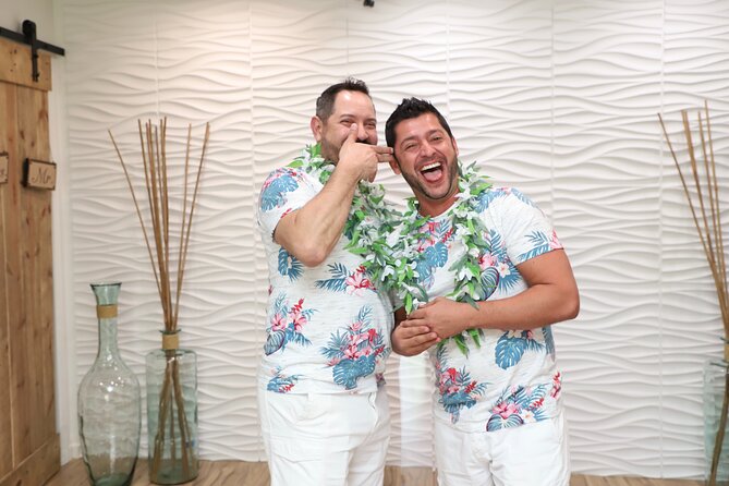 Quickie Sign and Go Wedding at Hawaiian Wedding Chapel - Witness Provided