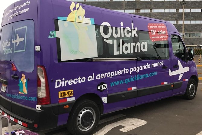 Quickllama: Transfer From Miraflores Kennedy Park to Lima Airport - Expectations and Experience