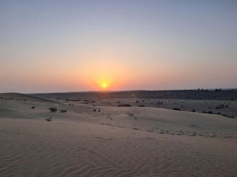Quiet & Peaceful Desert Experience At Luxury Desert Camp - Sunrise & Return to Jaisalmer