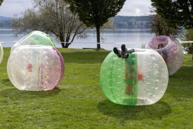 Radolfzell: Bubble Soccer Loopyball Am See - Loopyball Tournament Games