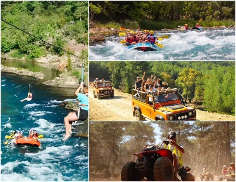 Rafting Adventure w/Optional Extreme Activities From Antalya - What This Tour Offers