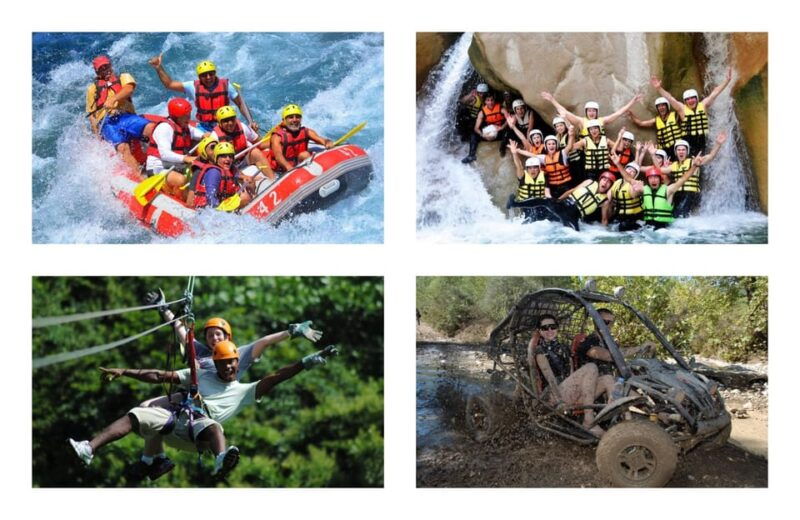 Rafting, Buggy or Quad, Zipline, Canyoning (4 in 1) Tour - What to Expect on This 4-in-1 Adventure Tour