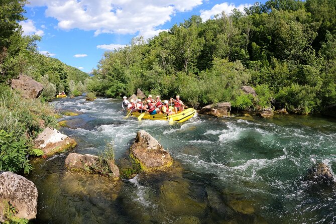 Rafting Cetina River Half Day Trip - On-Water Experience