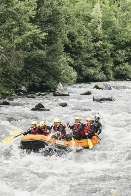 Rafting: Descent of the Aime Rapids - Accessibility and Location