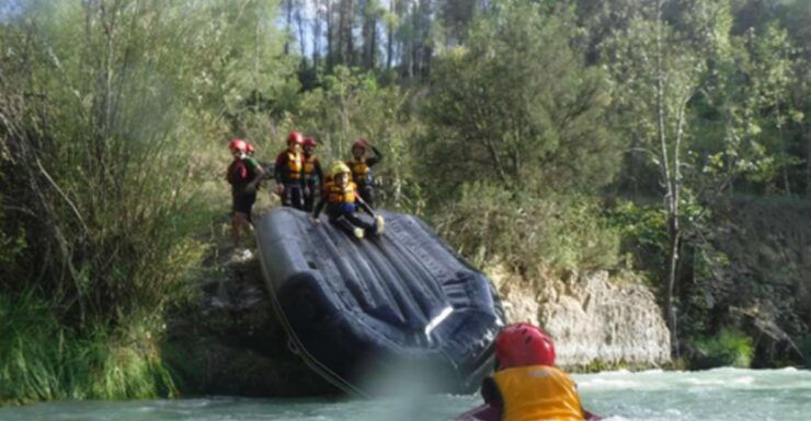 Rafting in Castellote, Teruel. - Inclusions