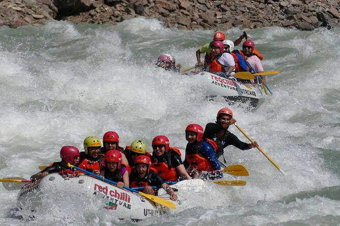 Rafting in Rishikesh- 16km - Equipment and Inclusions