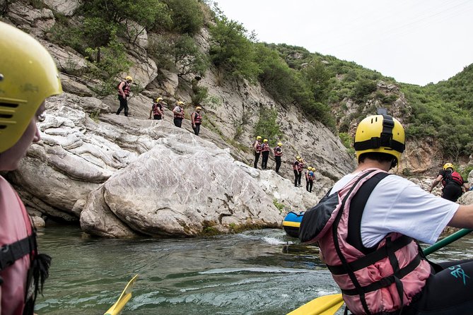 Rafting Lousios River - Cooling off With a Swim in Lousios River