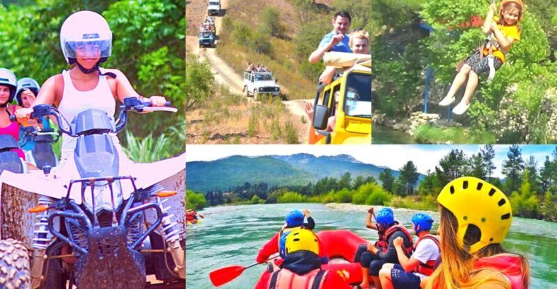 Rafting, Quad or Buggy Ride, Zipline, Jeep Tour Super Combo - Authentic Feedback from Participants
