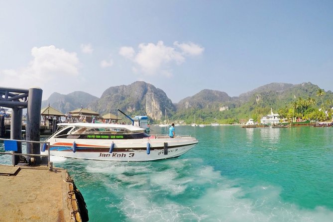 Railay Beach to Koh Phi Phi by Koh Yao Sun Smile Speed Boat - Boat Schedule and Departure Times