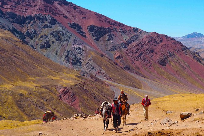 Rainbow Mountain - Group Service - Start and End Details