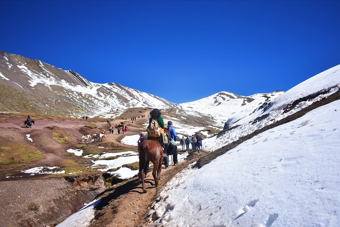 Rainbow Mountain on Horseback - Encounter Llamas and Alpacas