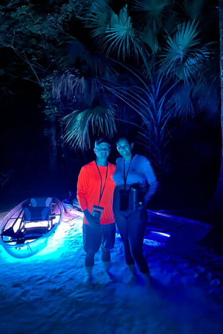 Rainbow Springs: Clear Kayak Sunset & Glow Tour - Booking Information