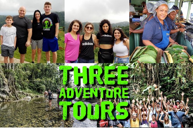 Rainforest and Luquillo Beach Plus Biobay Kayak Tour - Itinerary Details