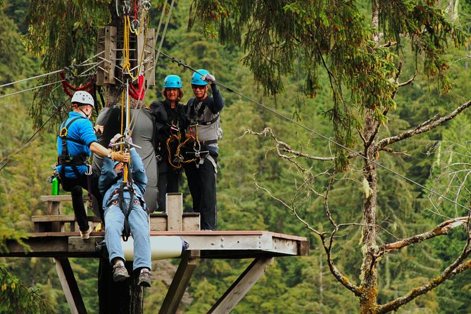 Rainforest Zip, Skybridge & Rappel Adventure in Ketchikan, AK - Additional Info