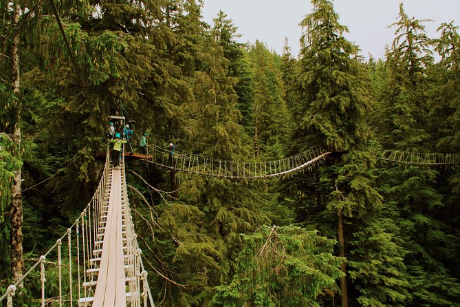 Rainforest Zip, Skybridge & Rappel Adventure in Ketchikan, AK - Common Questions