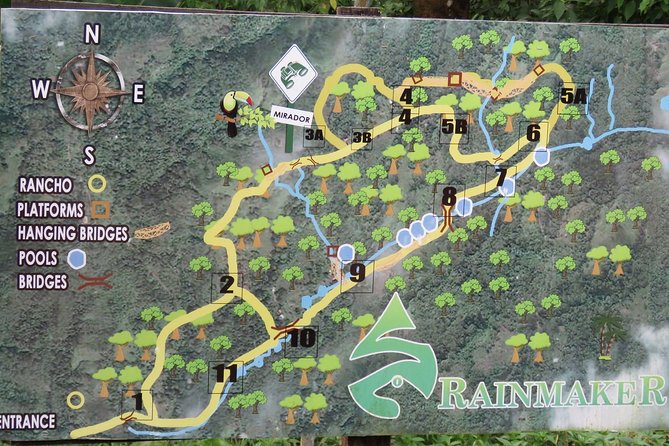 Rainmaker Waterfalls and Hanging Bridges From Manuel Antonio - Important Information