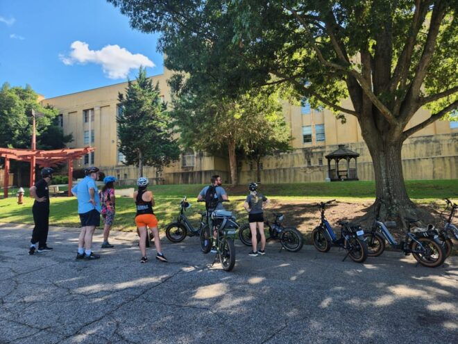 Raleigh Guided E-bike Tour: Ghosts, Greenway, Creepy History - Asylum, Cemeteries, and Haunted College