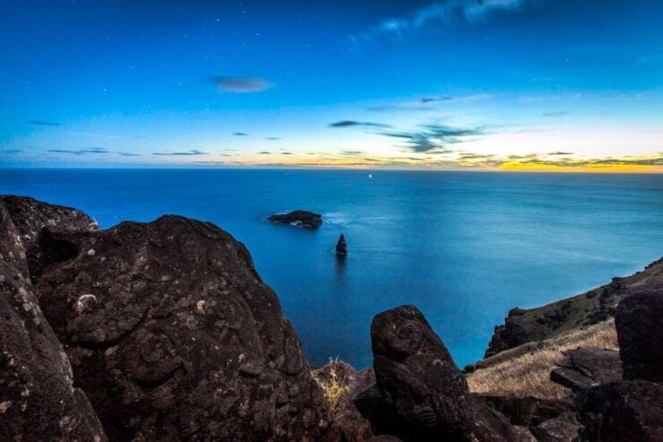 Rano Kau: Trek Around the Crater Rim." - Experience Highlights at Rano Kau