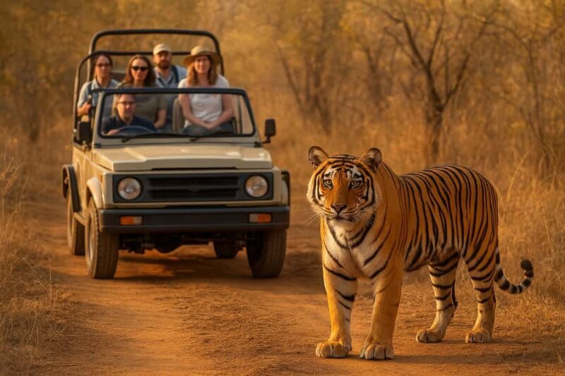 Ranthambore National Park: canter safari ticket with guide - Exploring the Safari Experience in Ranthambore