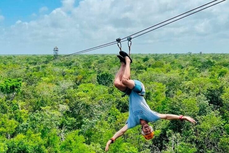Rappel & Jungle ZipLine & Visit Tulum & Cenote Snorkeling - Itinerary and Experience