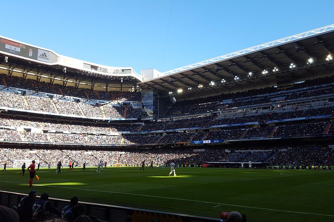 Real Madrid Match at the Santiago Bernabeau - Background