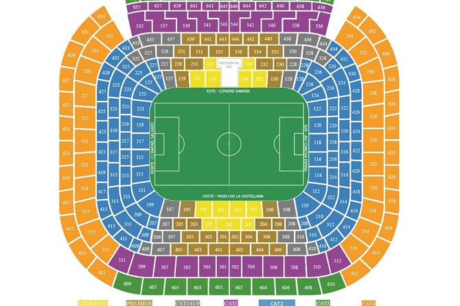 Real Madrid Match at the Santiago Bernabeau - Directions