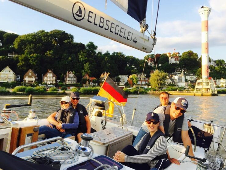 Real Sailing Trip to the Gates of Hamburg, From/To Wedel - Yacht Experience