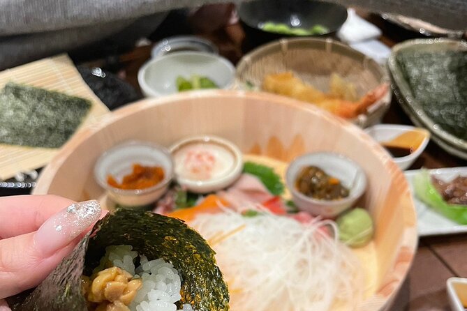Recommended! [Hand-Rolled Sushi Experience] Is a Standard at Japanese Celebrations, and Can Be Enjoy - Ingredients for Hand-Rolled Sushi (Sashimi)