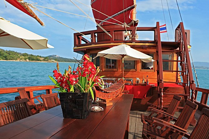 Red Baron Chinese Sailboat Tour From Koh Samui - Booking Details