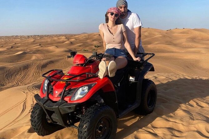 Red Dune Desert Safari With 30 Minutes Quad Biking And BBQ Dinner - What to Expect